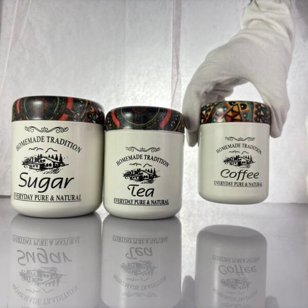Arabian Stainless Steel canister - Image 3