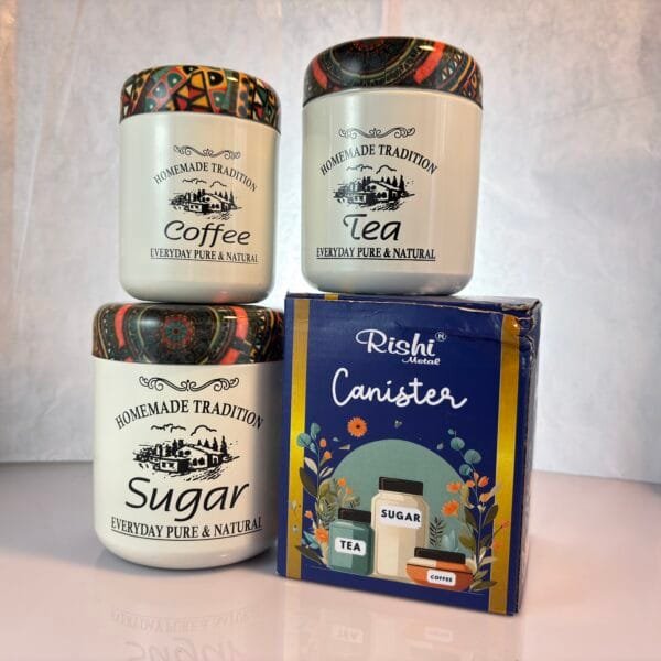 Arabian Stainless Steel canister - Image 4